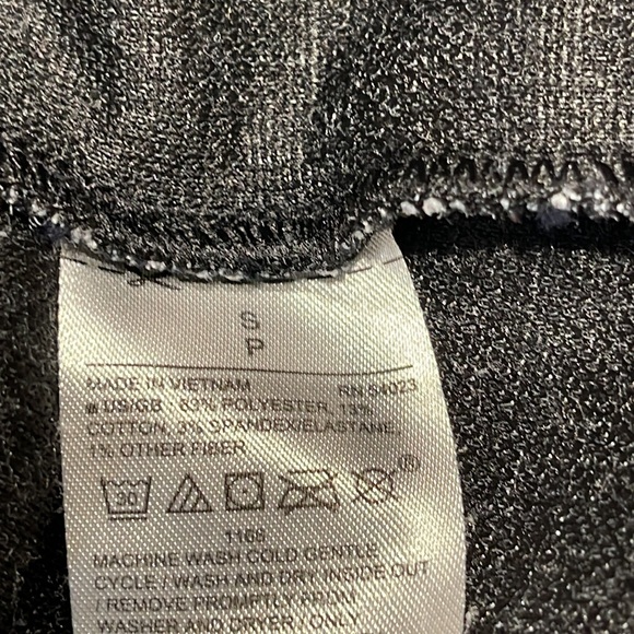 Banana Republic Black & White Boule Lurex Zipper Moto Style Jacket - Picture 15 of 16